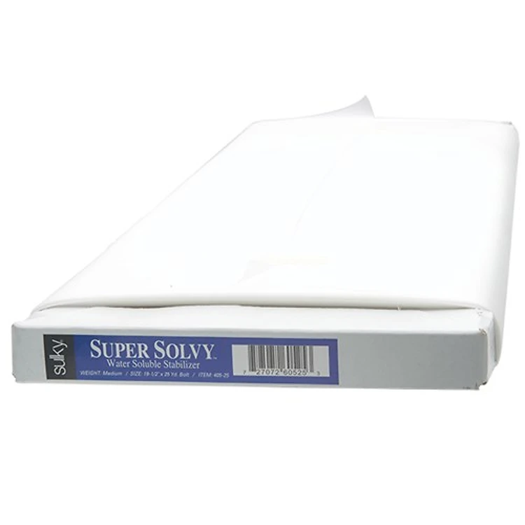 Sulky Super Solvy Stabilizer - Clear - 20 x 25 yd. Bolt