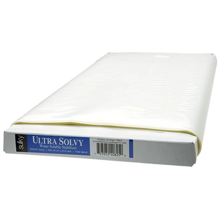 Sulky Ultra Solvy Stabilizer - Translucent - 20 x 25 yd. Bolt
