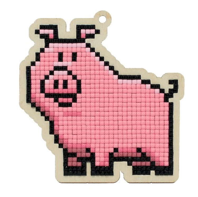 Little Pig Diamond Painting Kit