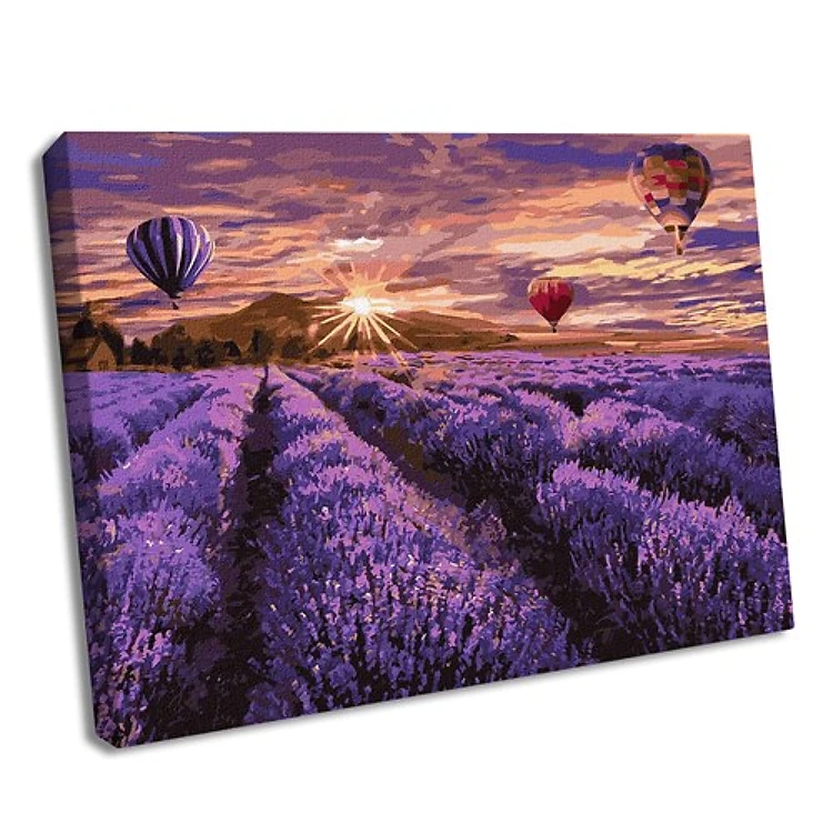 Paint By Numbers Kit Blooming Lavender