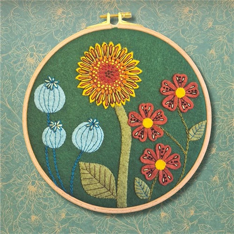 Botanical Applique Felt Kit