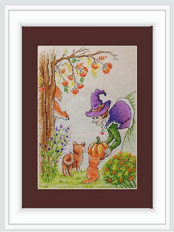 Autumn Gifts Counted Cross-Stitch Kit