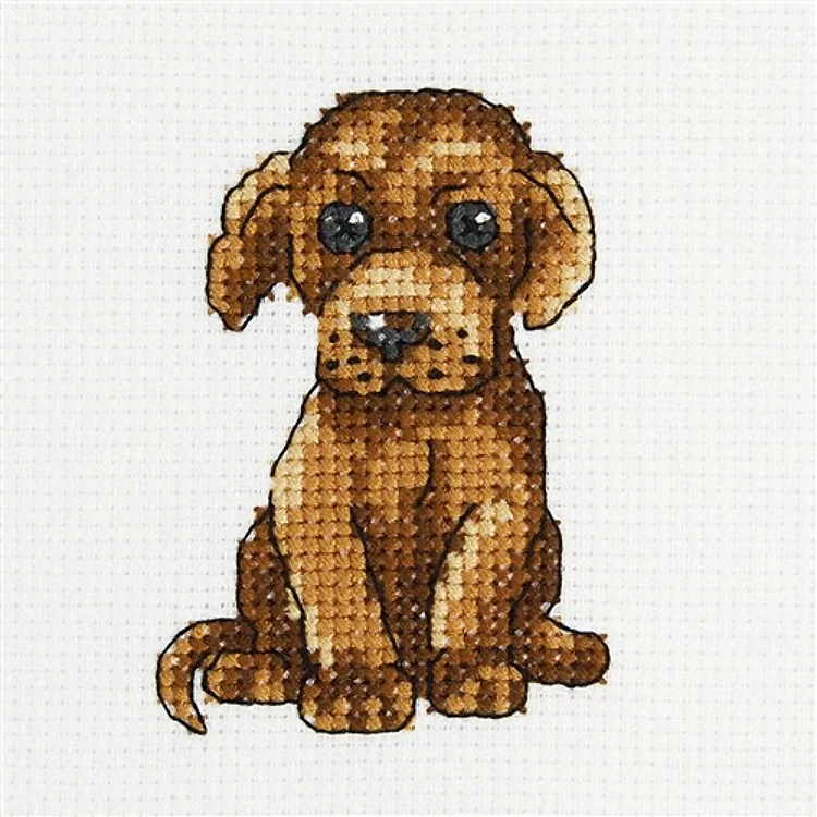 Amiable Tobby Counted Cross Stitch Kit