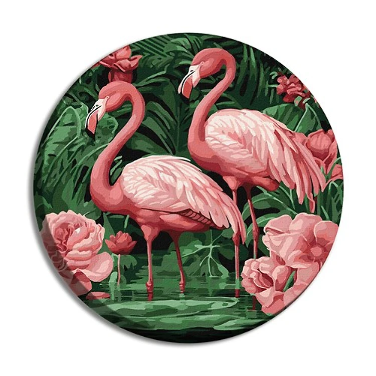 Flamingos Paint By Numbers Kit