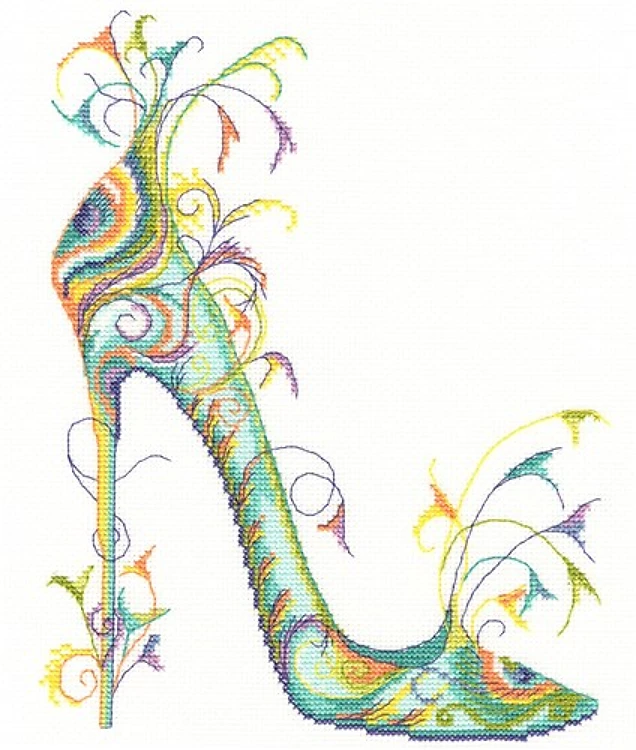 Proud As A Peacock Counted Cross Stitch Kit
