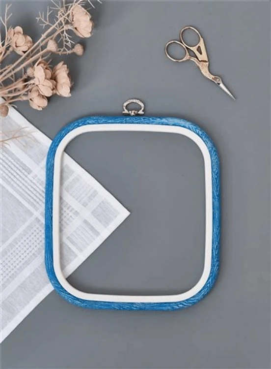 Nurge 7 x 8 Square Flexi Hoop - Blue
