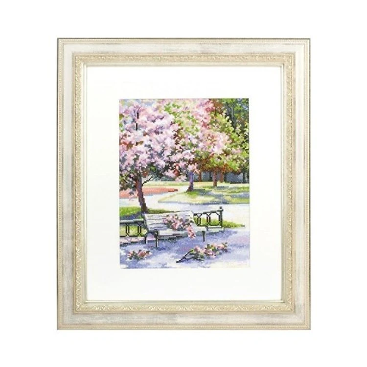 Spring In The Park Counted Cross Stitch Kit