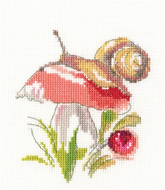 Russula Counted Cross Stitch Kit