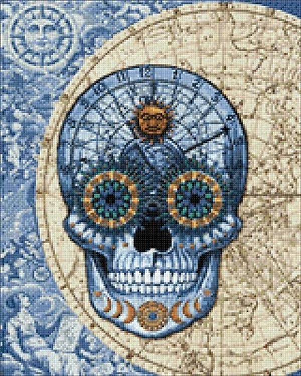 Astrology Skul Diamond Painting Kit