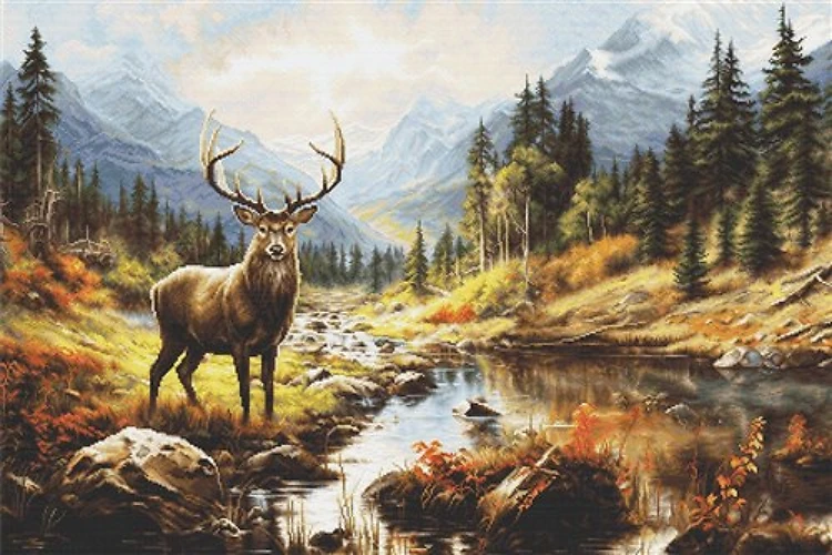The Greatness Of Nature Counted Cross-Stitch Kit