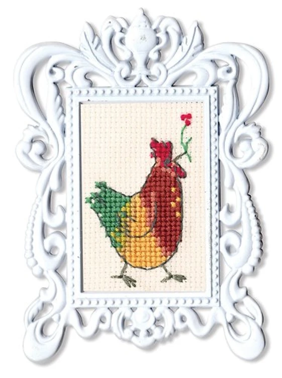 Cock Counted Cross Stitch Kit