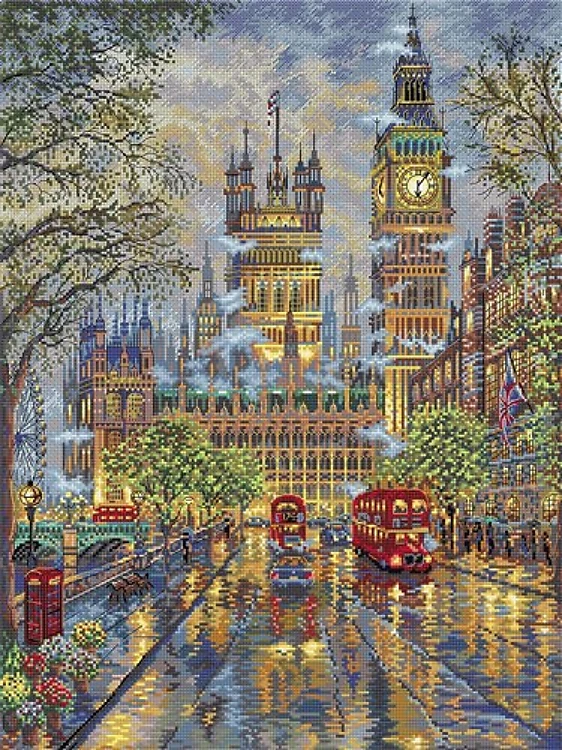 The Palace Counted Cross Stitch Kit