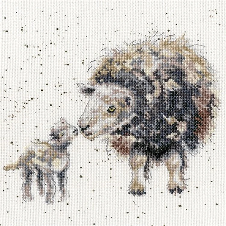 Ewe And Me Counted Cross Stitch Kit