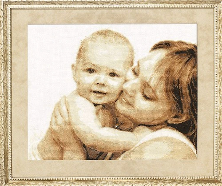 My Baby Counted Cross-Stitch Kit