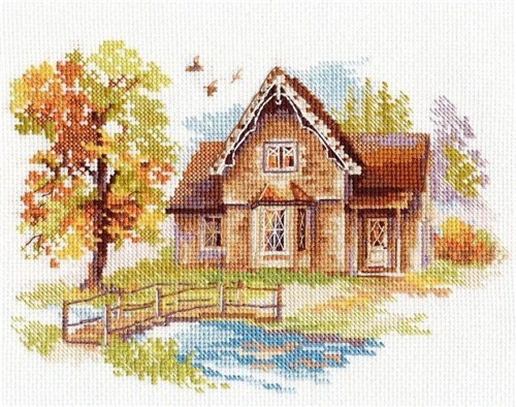 September House Cross-Stitch Kit