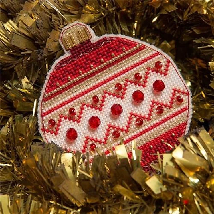 Plastic Canvas Ornament Cross Stitch Kit