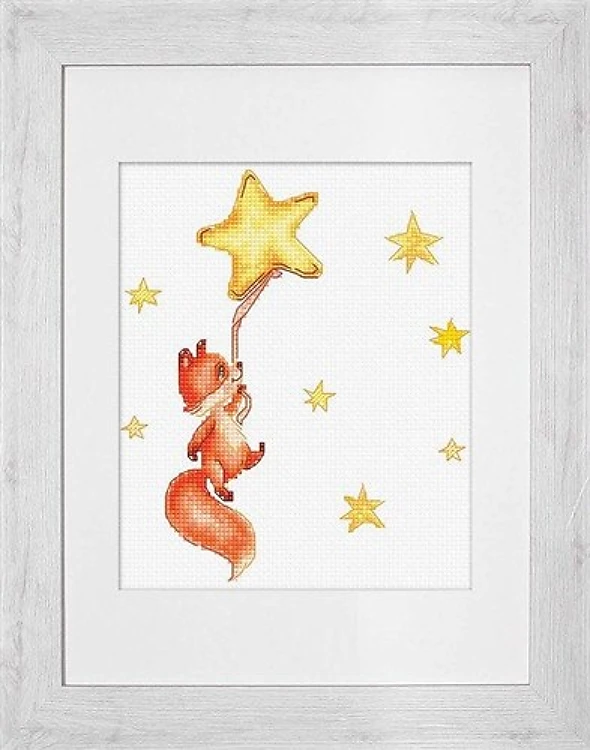 Fox Counted Cross-Stitch Kit