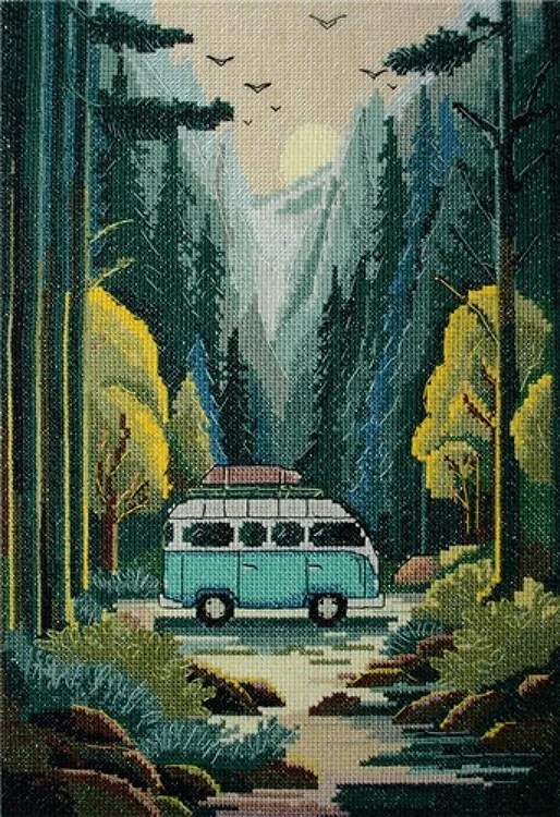 Thirst For Adventure Cross Stitch Kit