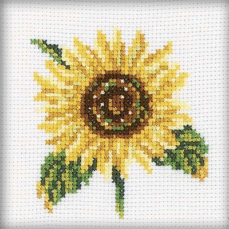 Sunflower Cross-Stitch Kit