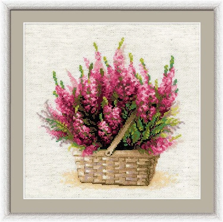Scottish Heather Cross Stitch Kit