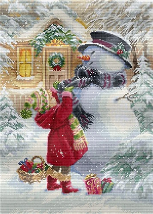 The Girl With G Cross-Stitch Kit