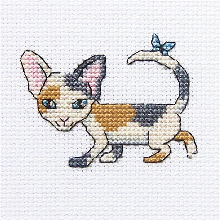 Curious Lucy Cross Stitch Kit