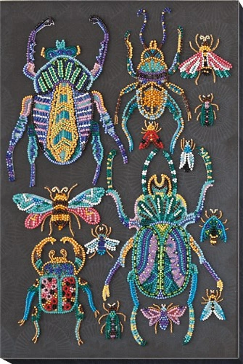 Beetles Bead Embroidery Kit