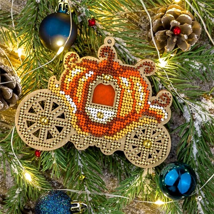 Bead Embroidery Kit On Wood
