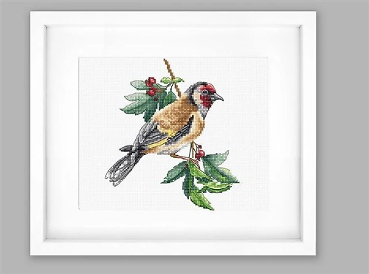 Goldfinch Cross-Stitch Kit