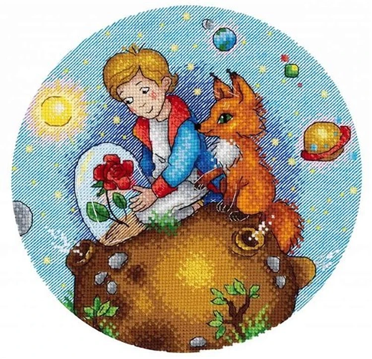Little Prince Cross-Stitch Kit