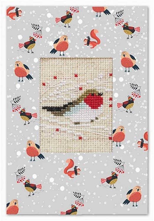 Cross-Stitch Post Card Kit