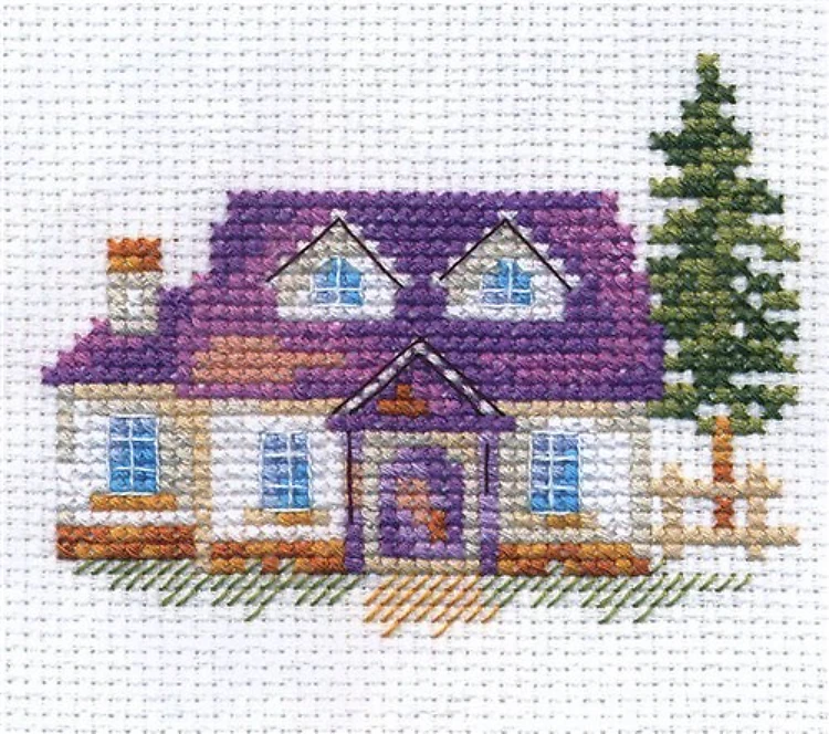 House In The Forest Cross-Stitch Kit