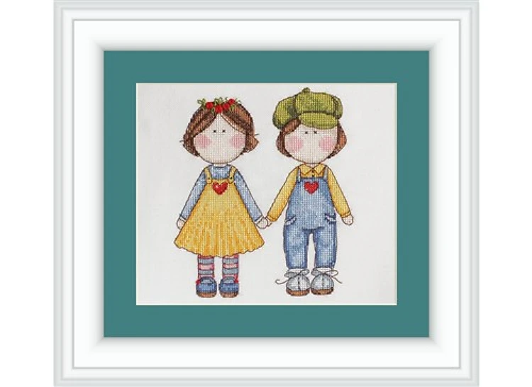 Twins Cross-Stitch Kit