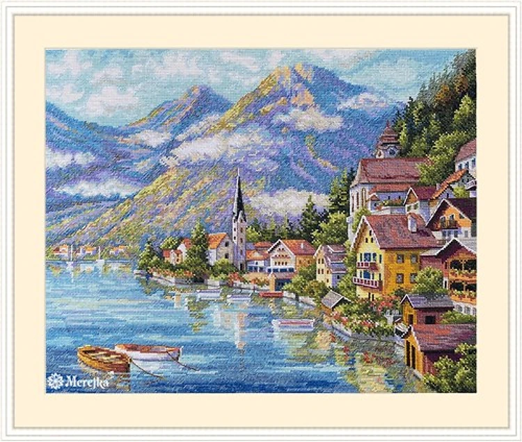 Alpine Village Cross-Stitch Kit