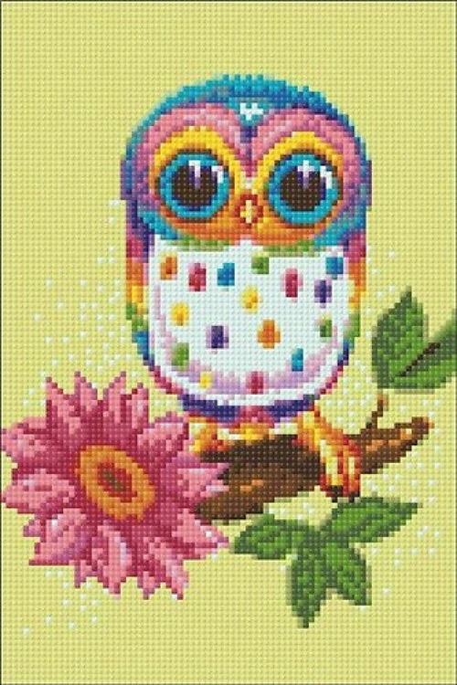 Owl Maia Diamond Painting Kit