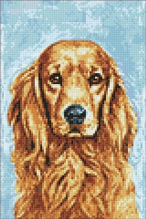 Faithful Dog Diamond Painting Kit