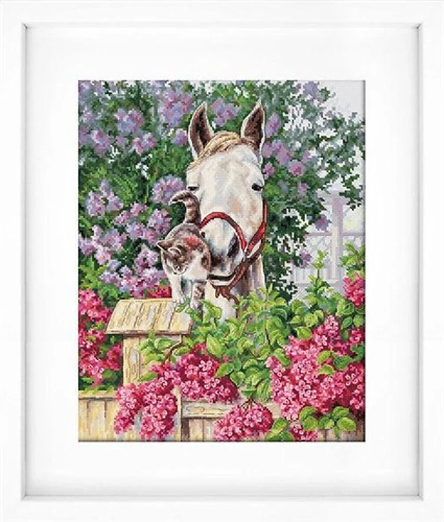 Gentle Affection Cross-Stitch Kit