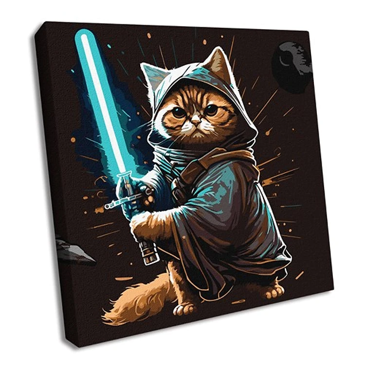 Warrior Cat Paint By Numbers Kit