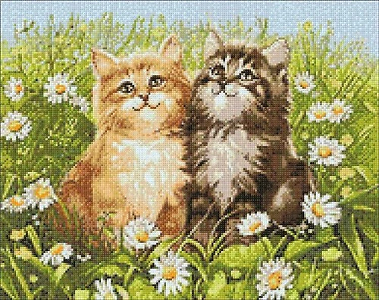 Summer Kittens Diamond Painting Kit