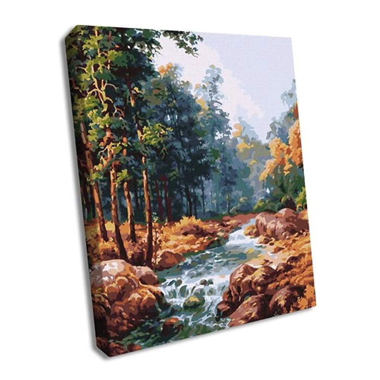 Paint By Numbers Kit Carpathian Watershed