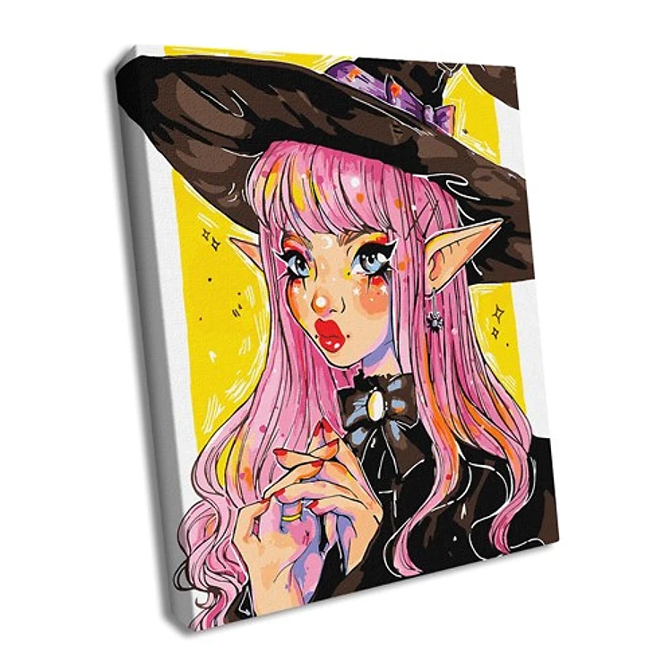 Paint By Numbers Kit The Witch