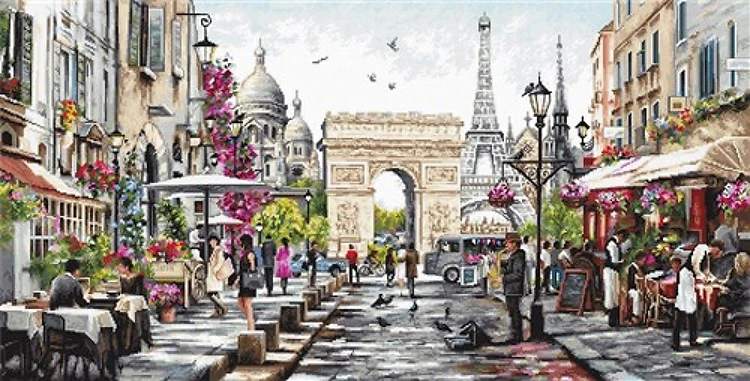 Paris Cross-Stitch Kit