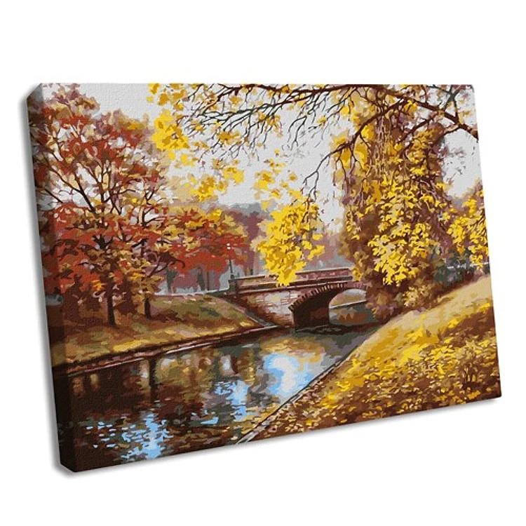 Paint By Numbers Kit Autumn Landscape
