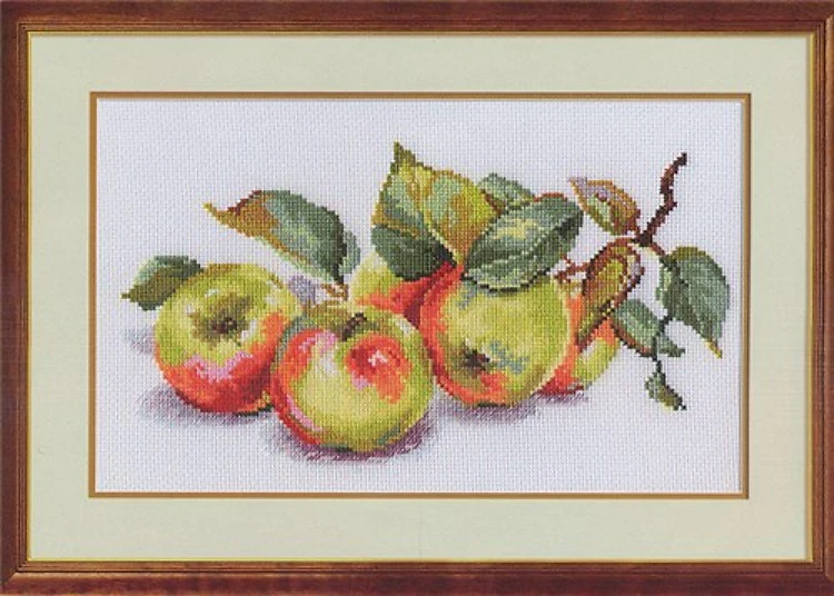 Apples Cross-Stitch Kit