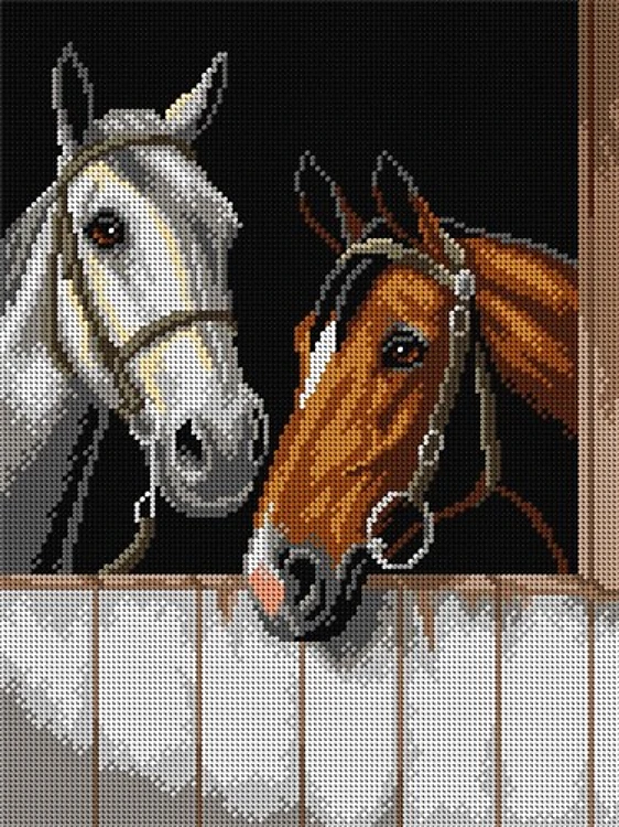 Spick And Span Needlepoint Canvas For Halfstitch W/O Yarn