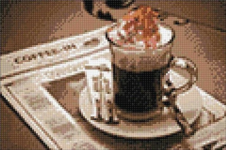 Coffee Time Diamond Painting Kit