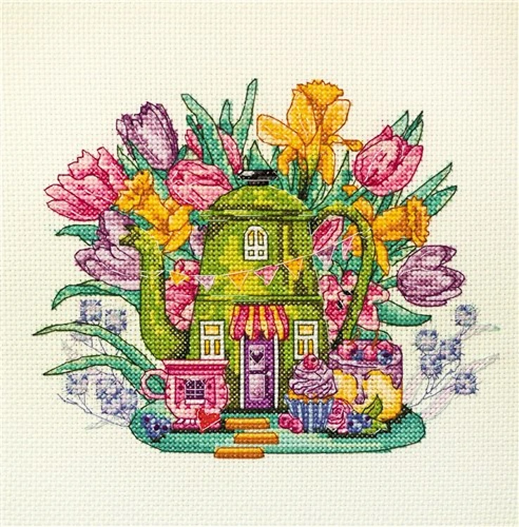 Berry Cupcakes Cross Stitch Kit