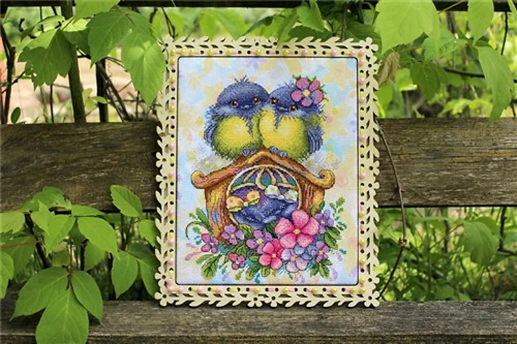 Happy Family Cross Stitch Kit