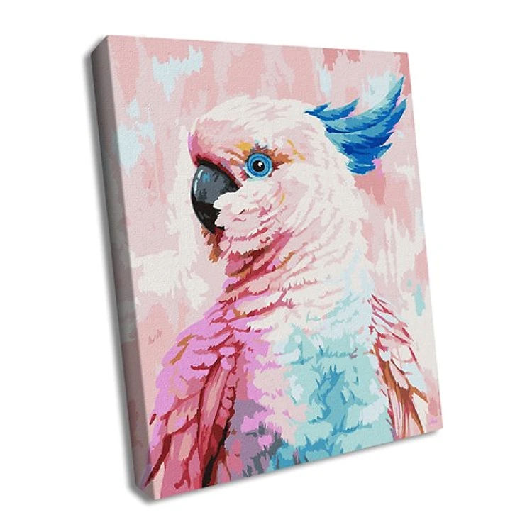 Bright Cockatoo Paint By Numbers Kit