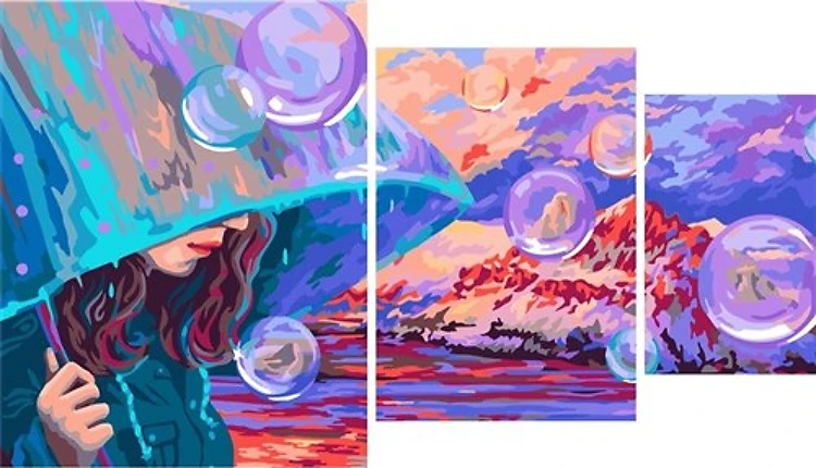 Rain On Mars Paint By Numbers Kit
